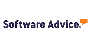 Software Advice logo featuring a stylized design representing technology and guidance in software selection.